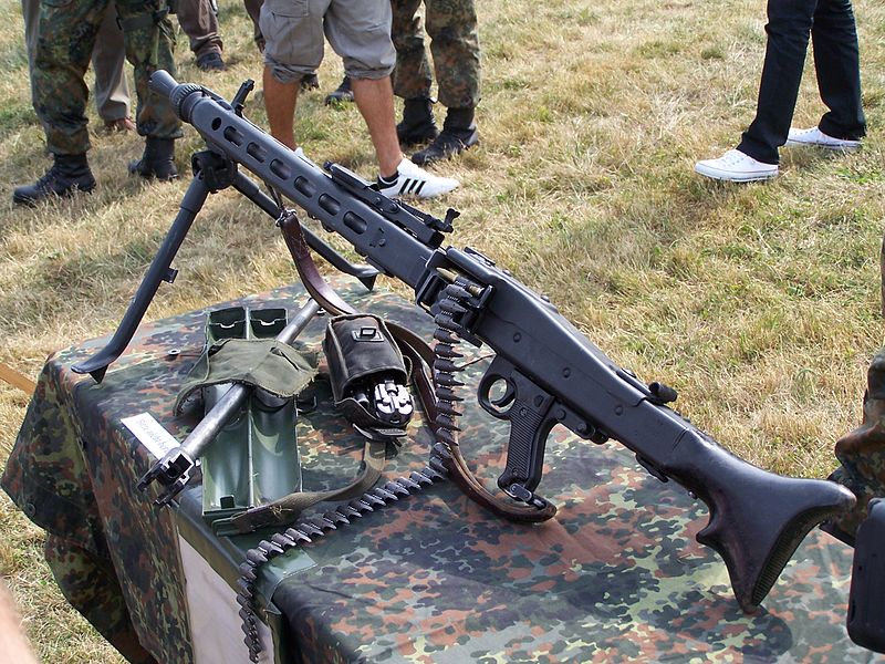 德國陸軍的MG3。 圖：取自維基（KrisfromGermany ）