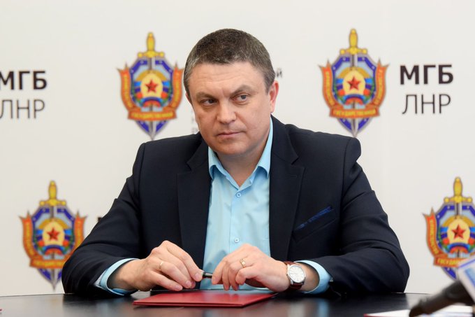 盧甘斯克人民共和國領袖帕斯特爾奈克（Leonid Pasechnik）。 圖:帕斯特爾奈克推特