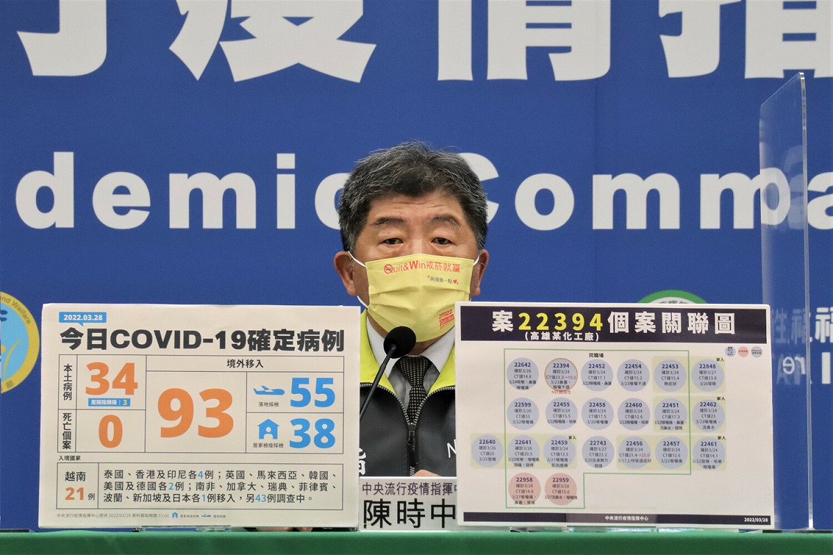中央流行疫情指揮中心指揮官陳時中 圖：中央流行疫情指揮中心/提供