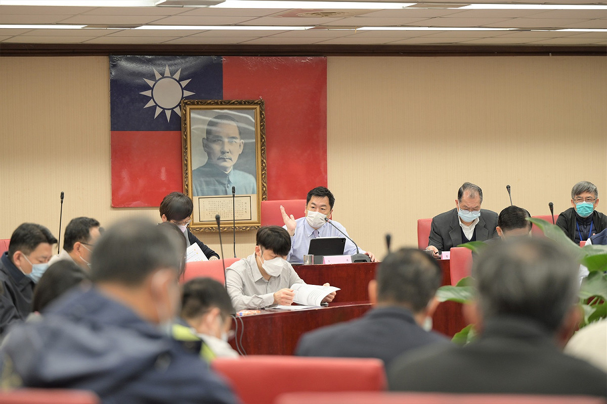 內政部今(29)日上午召開防疫長教育訓練會議。 圖：內政部提供