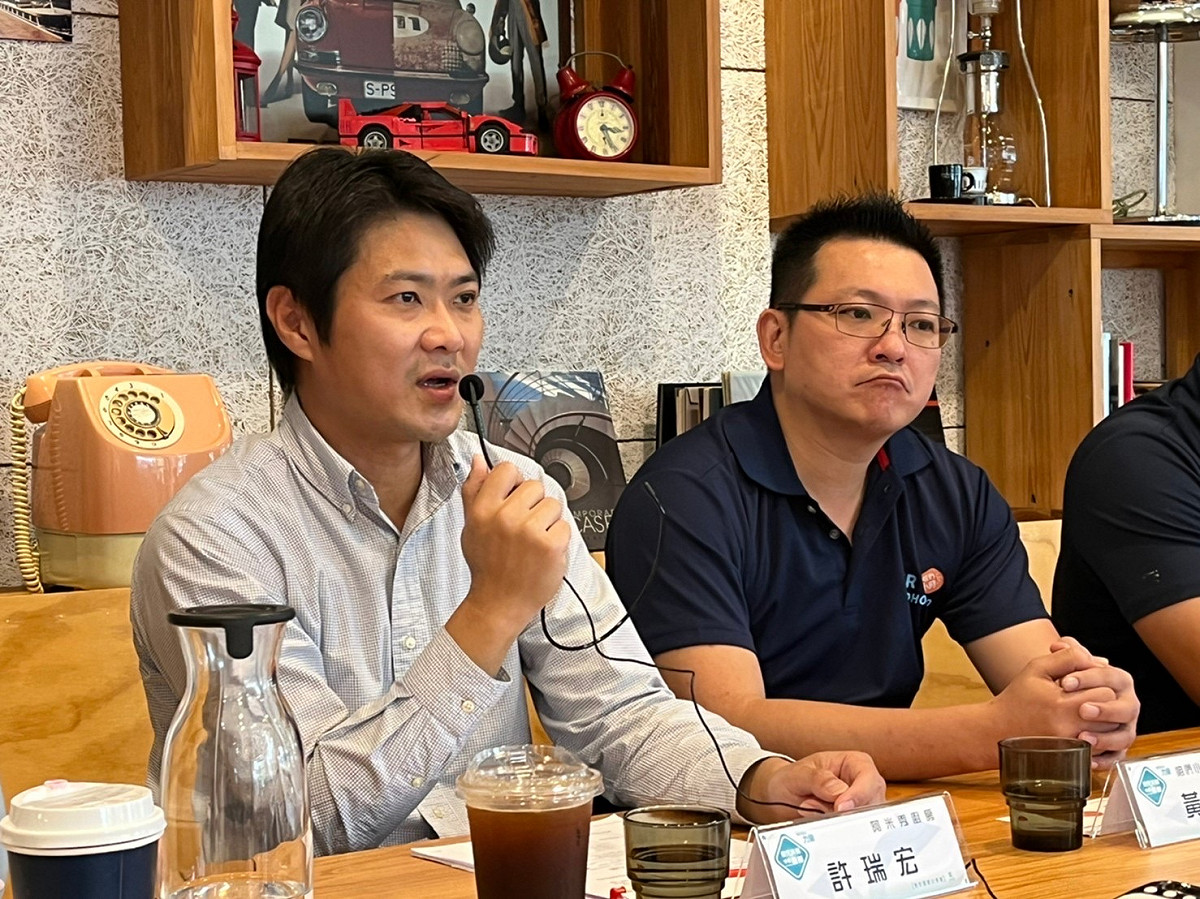 民眾黨許瑞宏表示，鼓勵青年回鄉發展，發揮世代共創精神，也盼政府關注青創需求。 許瑞宏/提供