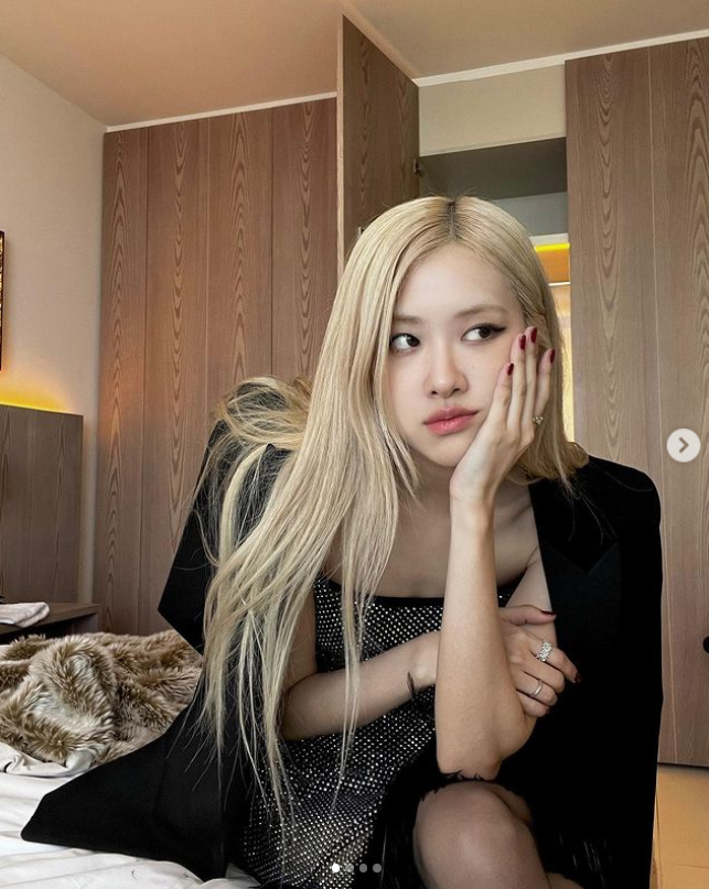BLACKPINK主唱ROSE。 圖：翻攝自ROSE IG