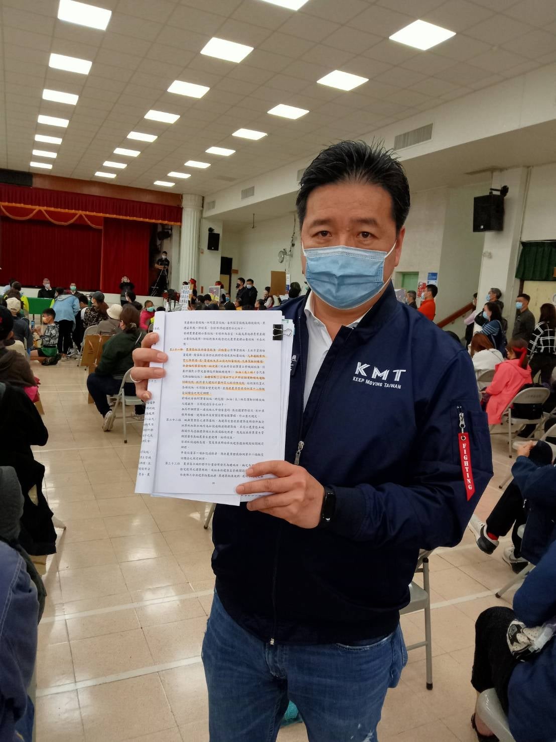 林金結主張交通局在非上班日，再召開第二次說明會。 圖：林金結提供