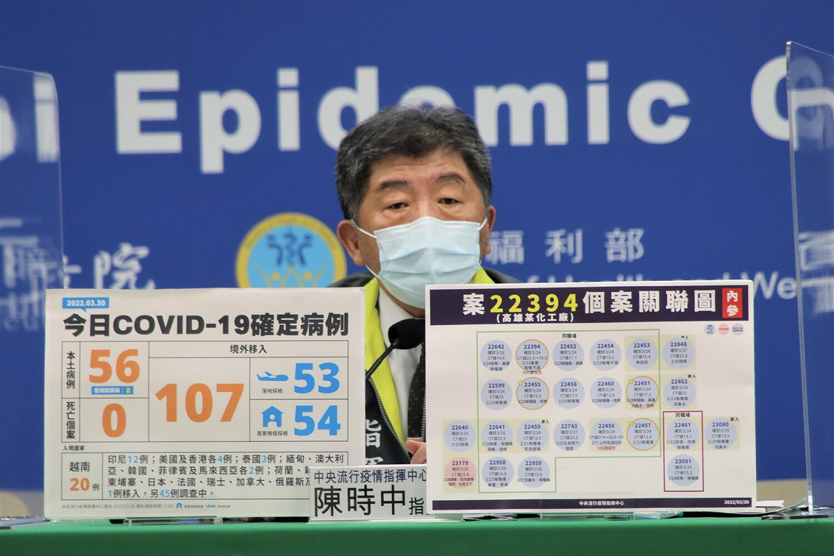 中央流行疫情指揮中心指揮官陳時中。 圖：中央流行疫情指揮中心/提供