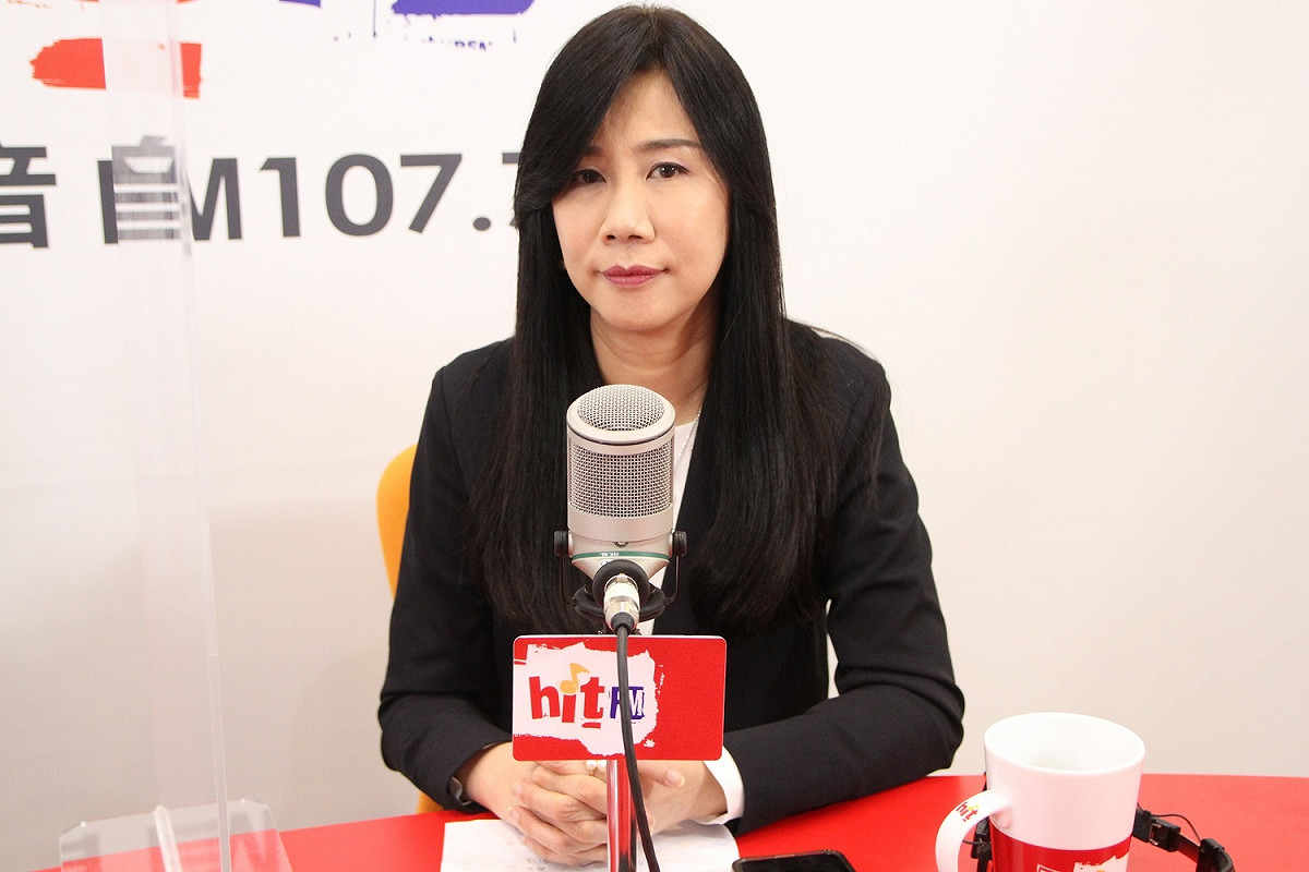 國民黨立委萬美玲。 圖：「Hit Fm《嗆新聞》製作單位提供」