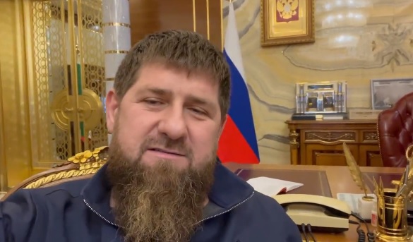 車臣魁儡總統卡德羅夫（Ramzan Kadyrov）。 圖:翻攝自推特