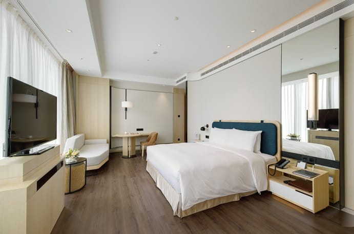 2021年新北市優良旅館金獎-傑仕堡有氧酒店。 圖：新北市觀旅局提供