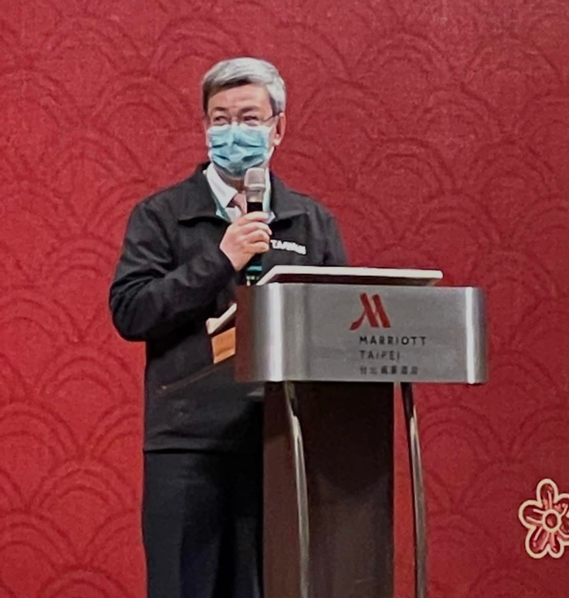 前副總統陳建仁出任全國小英之友會總會榮譽會長。 圖：擷取自陳嘉行臉書