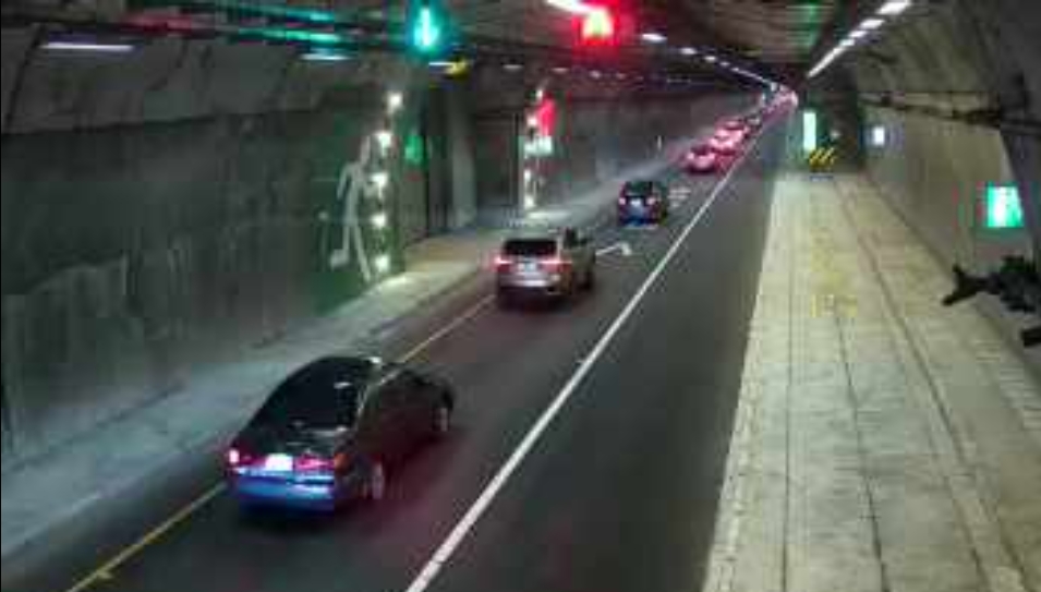 交通部公路總局表示，預估今日會湧現返鄉、旅遊車潮（圖為蘇花改）。 圖：擷取自即時影像監視器
