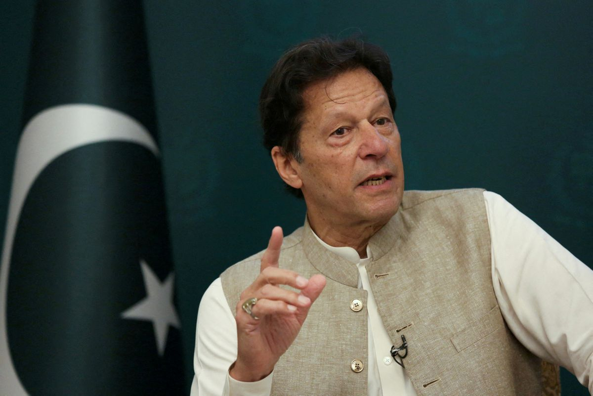 巴基斯坦總理伊姆蘭汗（Imran Khan）遭罷黜。 圖 : 翻攝自環球網