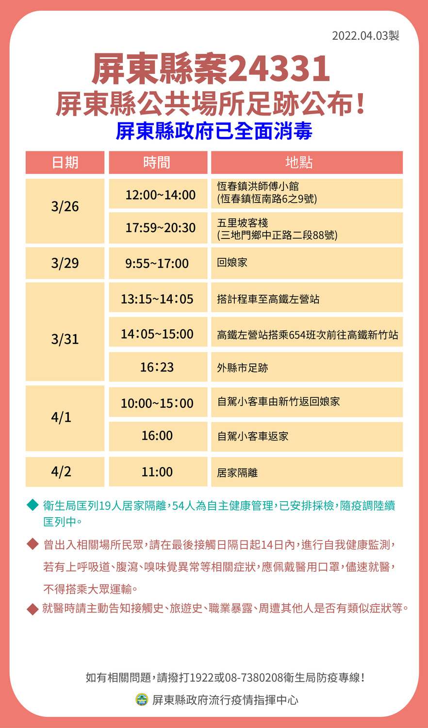 案24331足跡。 圖：屏東縣政府提供