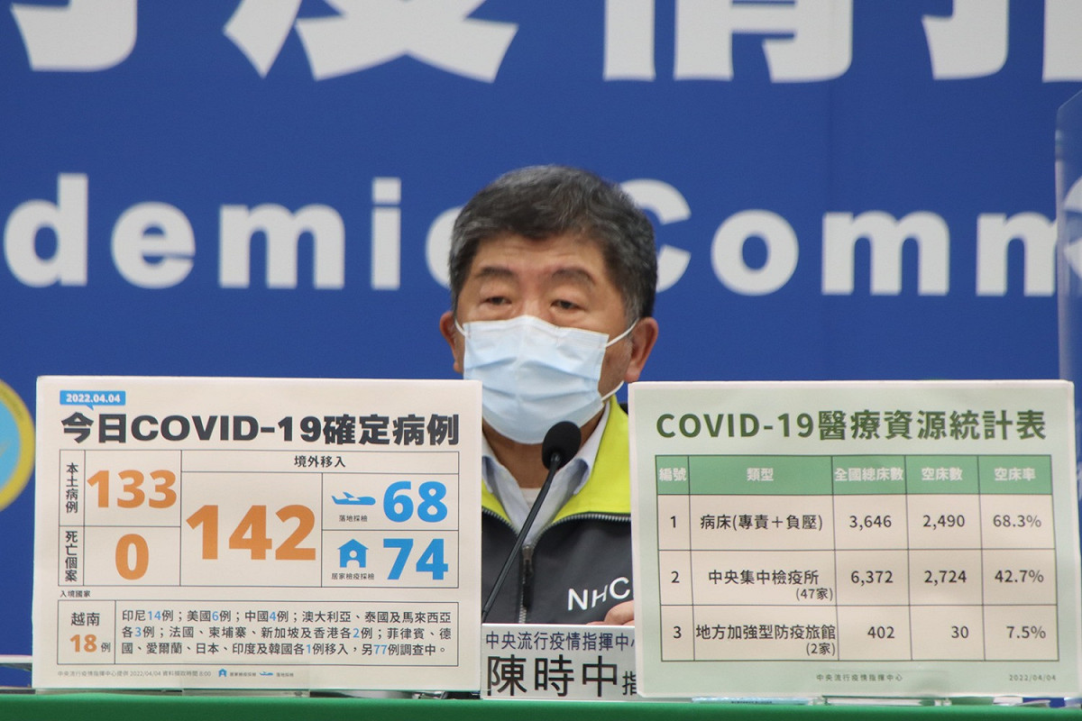 中央流行疫情指揮中心指揮官陳時中。 圖：中央流行疫情指揮中心/提供
