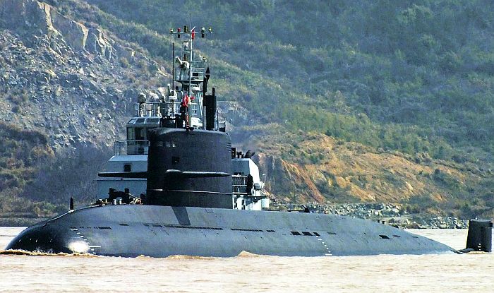 中國039B型潛艦。 圖：翻攝陸網