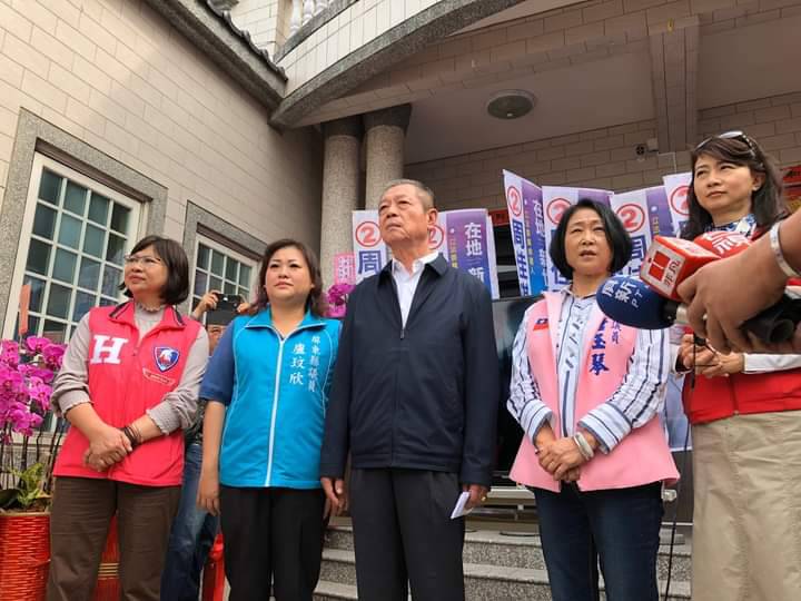 周典論（中）是國民黨在屏東最大的勢力。 圖：翻攝臉書（資料照）