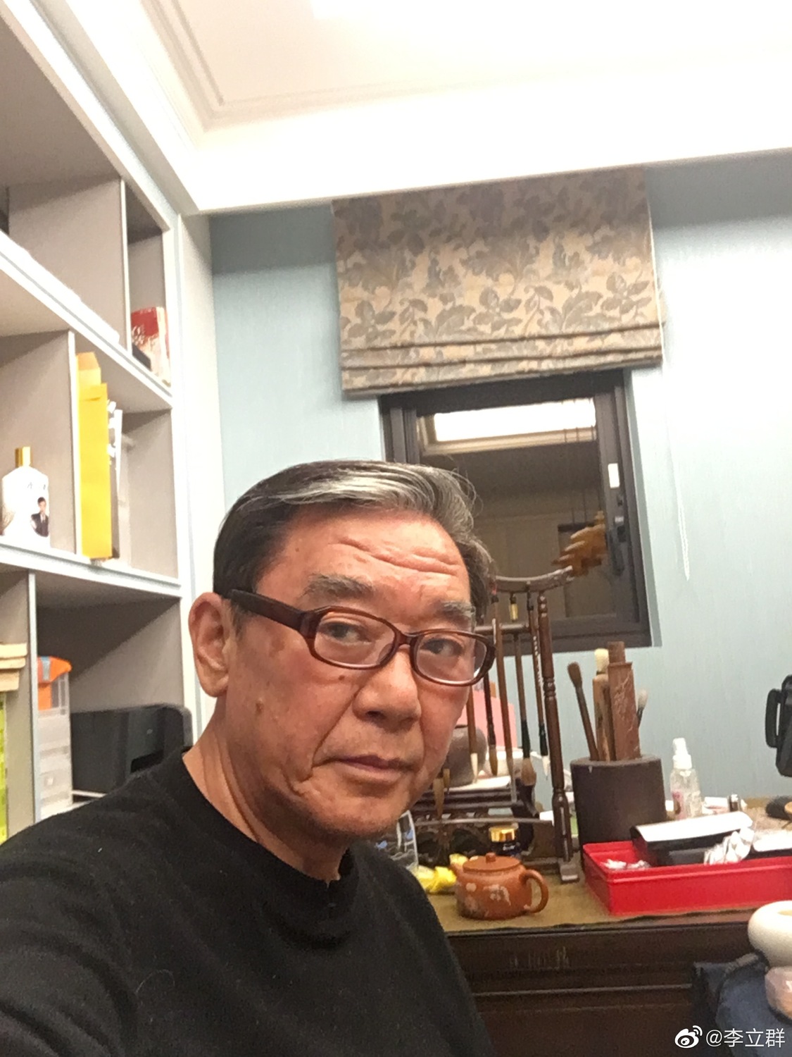 李立群近年移居中國上海。 圖：翻攝自微博