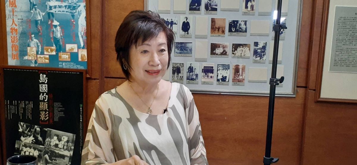 陳文成博士紀念基金會董事長楊黃美幸。 圖：楊黃美幸提供