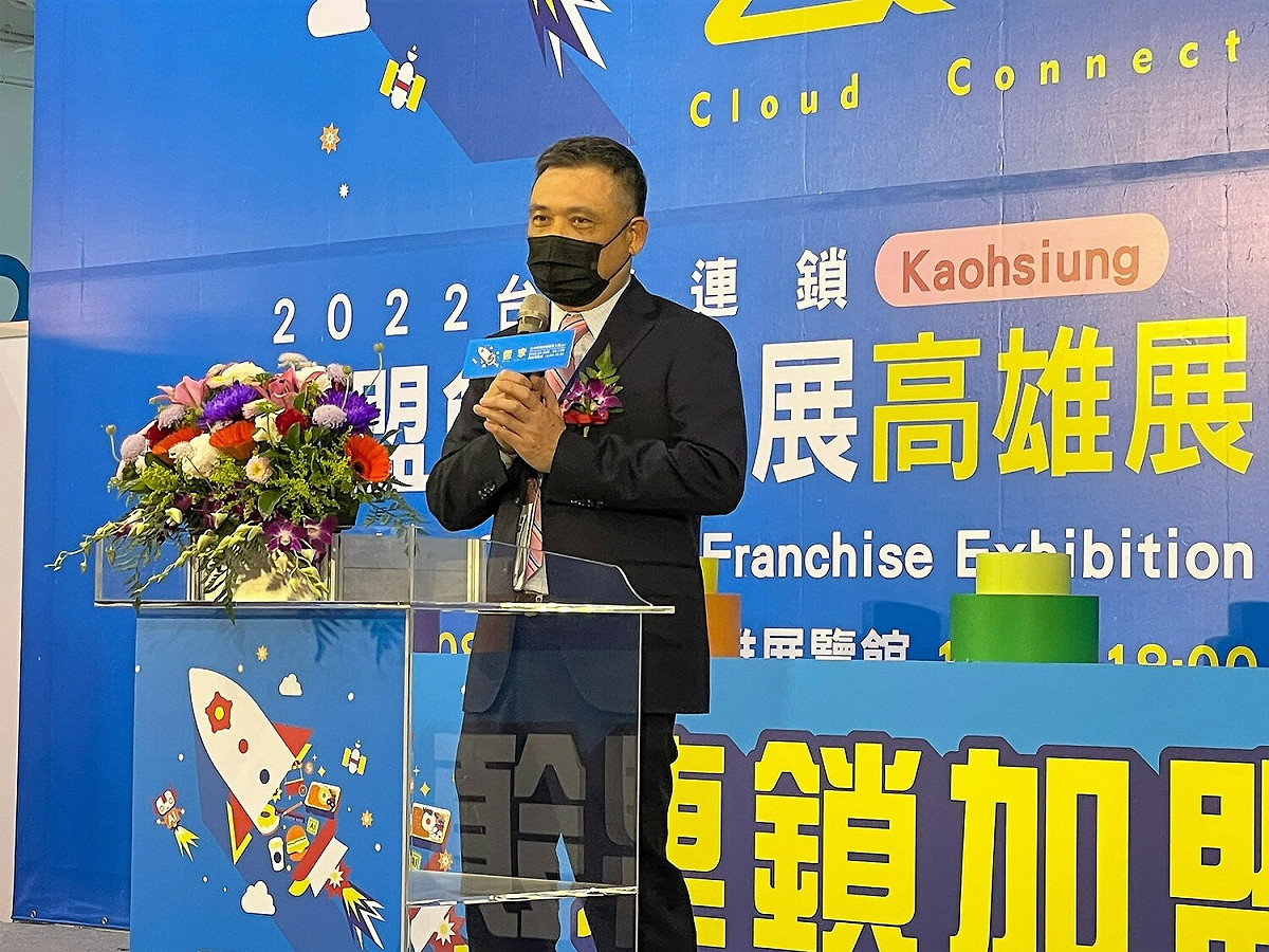 台灣連鎖加盟促進協會理事長吳永強。 圖：台灣連鎖加盟促進協會提供