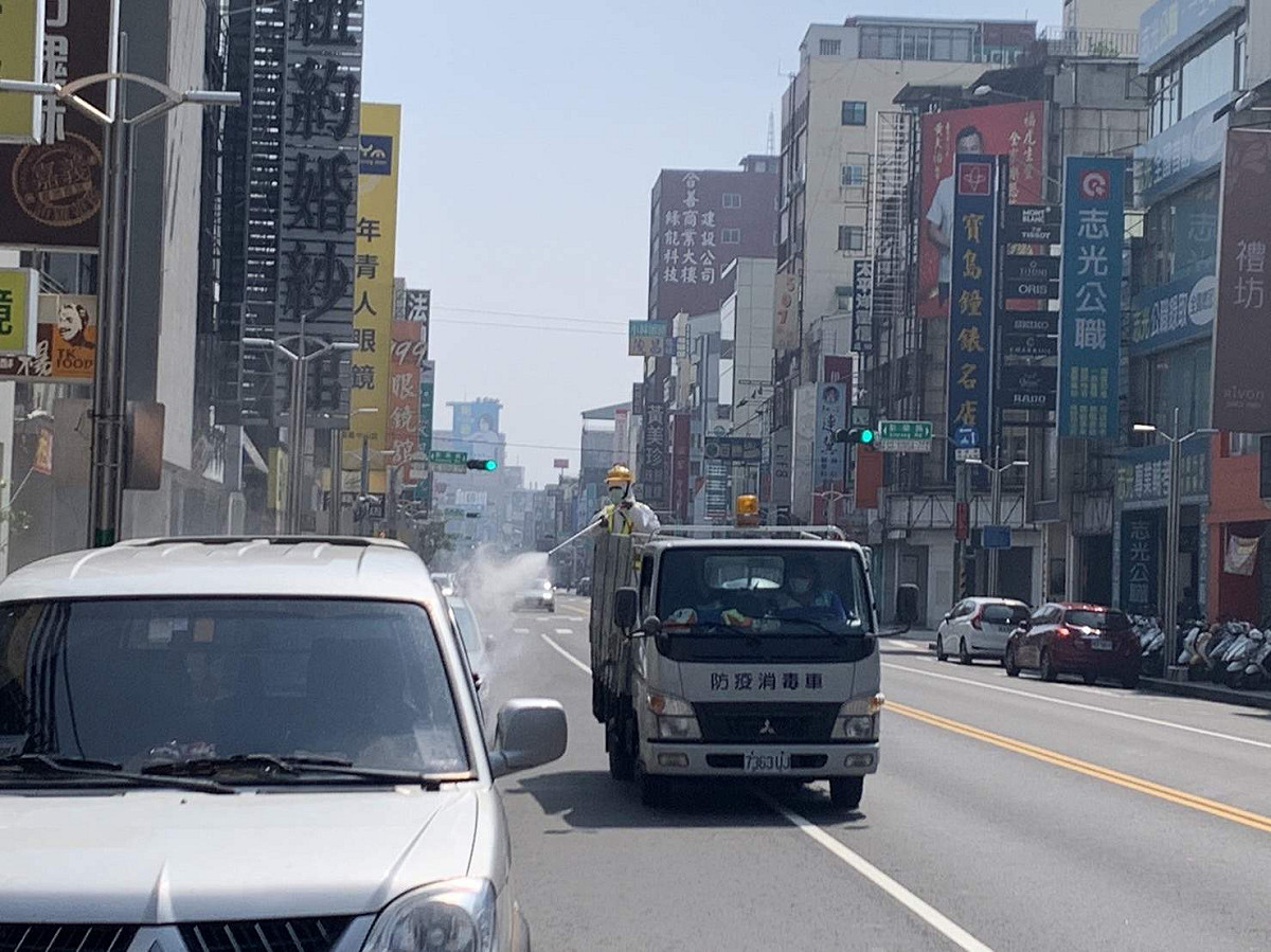 嘉義市政府展開環境大清消。 圖：嘉義市政府/提供