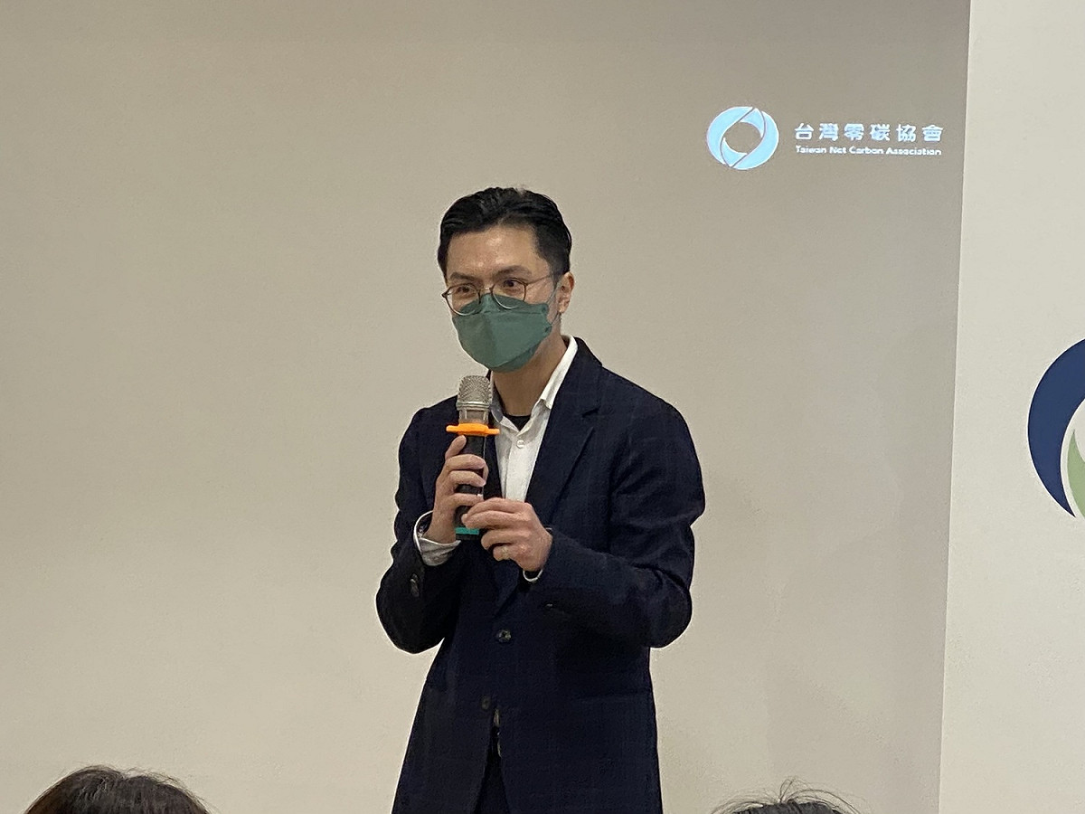 台灣零碳協會發起人陳治維。 圖：周煊惠 / 攝