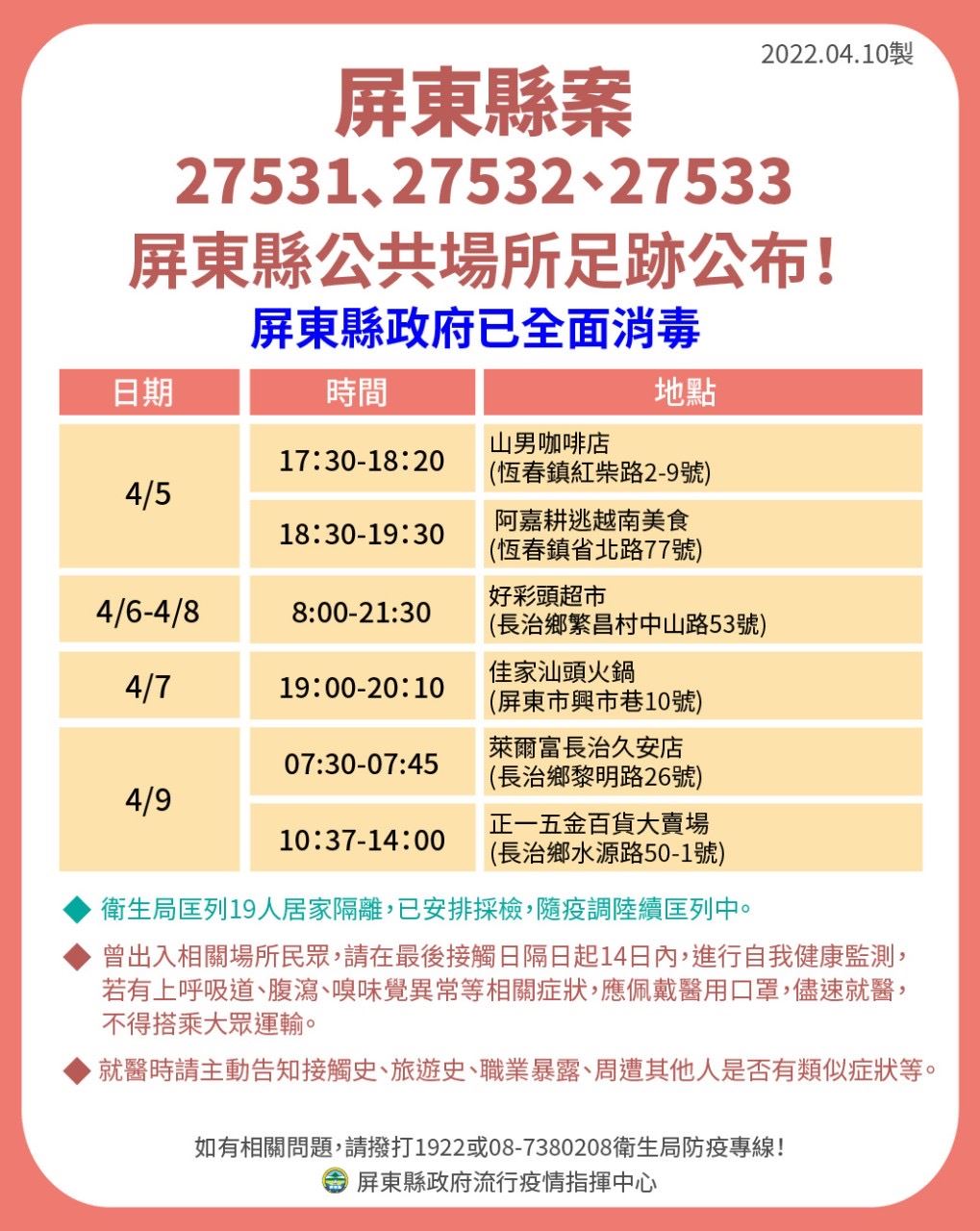 案27531、27532、27533足跡 圖／屏東縣府提供
