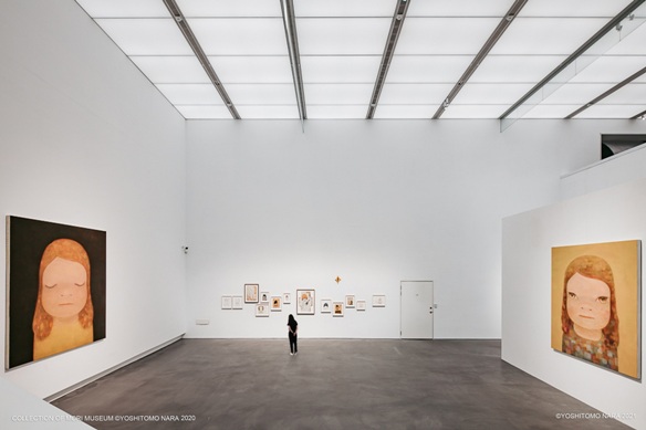 高美館《奈良美智特展》展場一景。 圖片來源：文化總會、高雄市立美術館