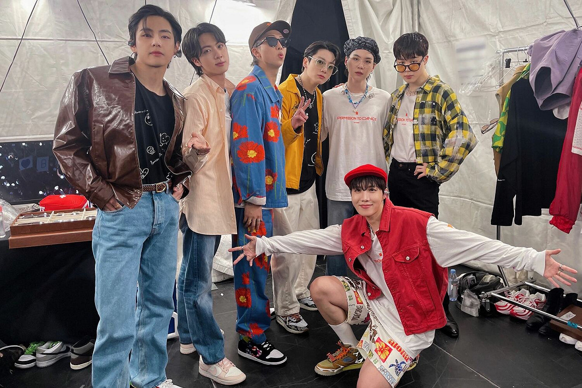 防彈少年團BTS。 圖：翻攝自BTS推特