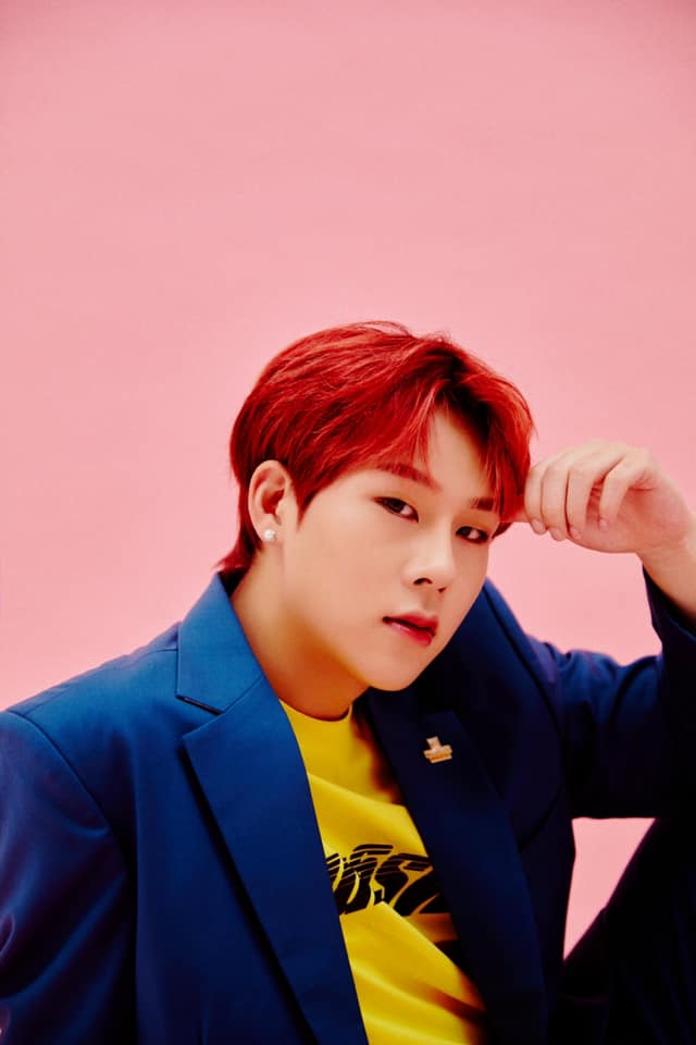 MONSTA X周憲確診。 圖：翻攝自MONSTA X臉書