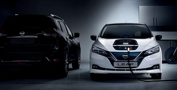 Nissan宣佈將在2028年量產固態電池電動車，將會大幅降低電動車生產成本，並提升電池續航力。(圖為Nissan入門電動車Leaf) 圖：取自Nissan台灣官網
