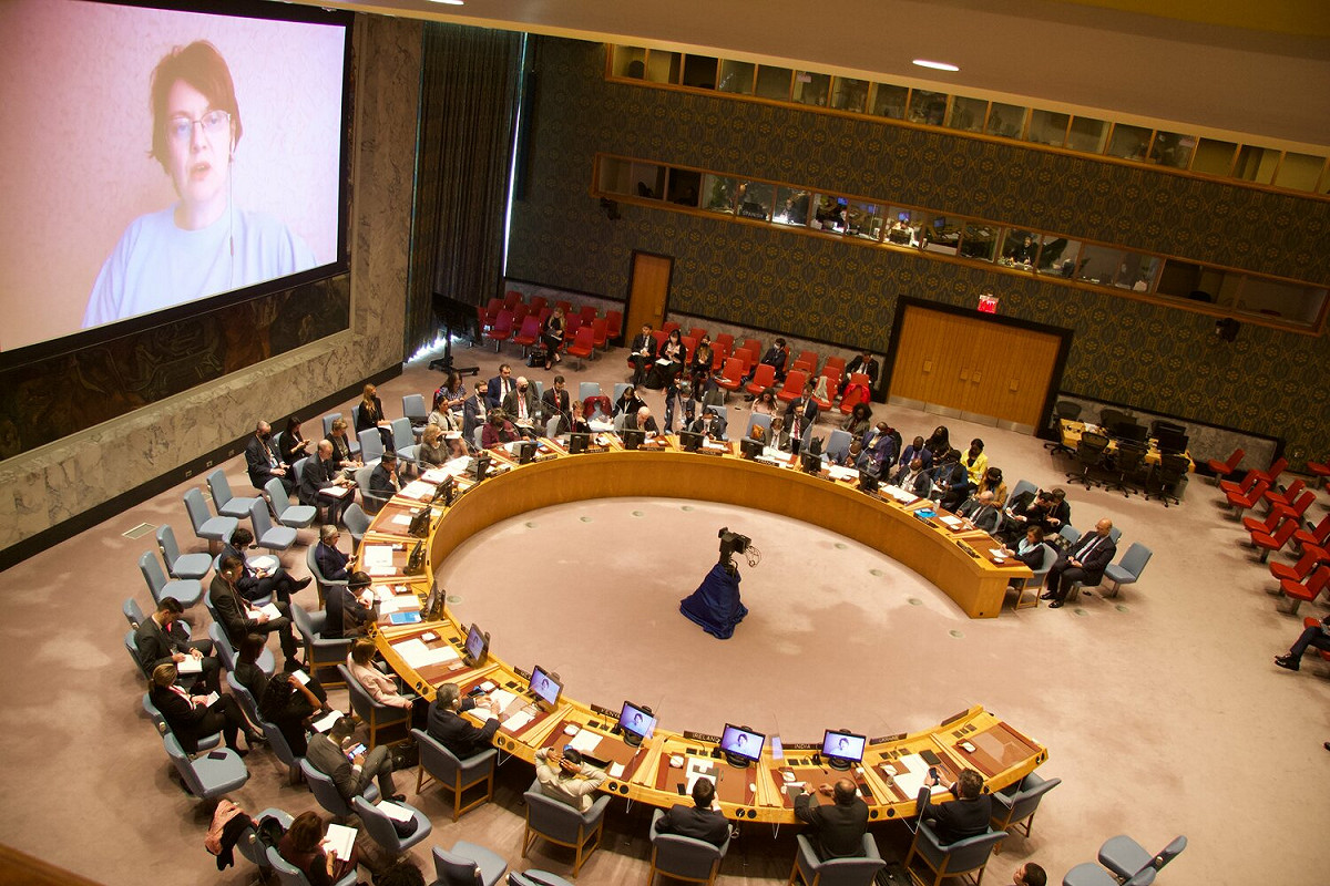聯合國安理會。(示意圖) 圖：推特UK at the UN (@UKUN_NewYork)