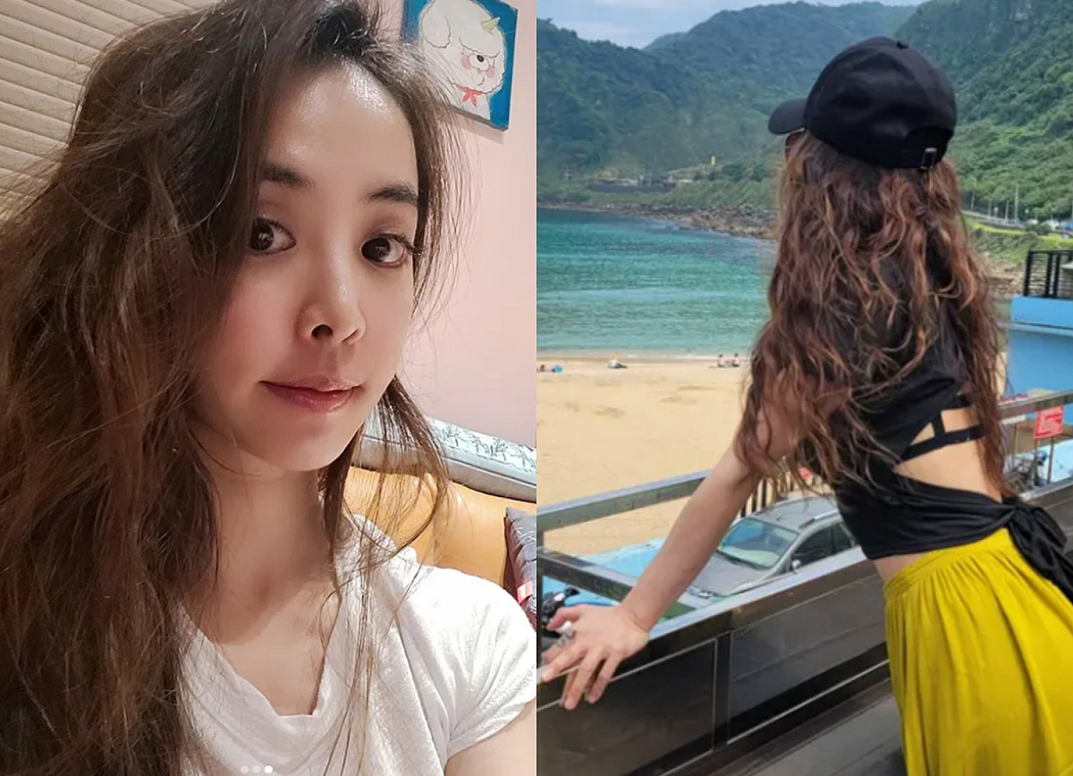 蔡依林和友人到海邊遊玩，衣服背後暗藏了小心機。 圖：翻攝自IG/jolin_cai