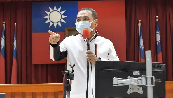 侯友宜重申新北維護治安立場，誓言強力打擊黑幫不法情事，一個都不放過。 圖：新北市警局/提供