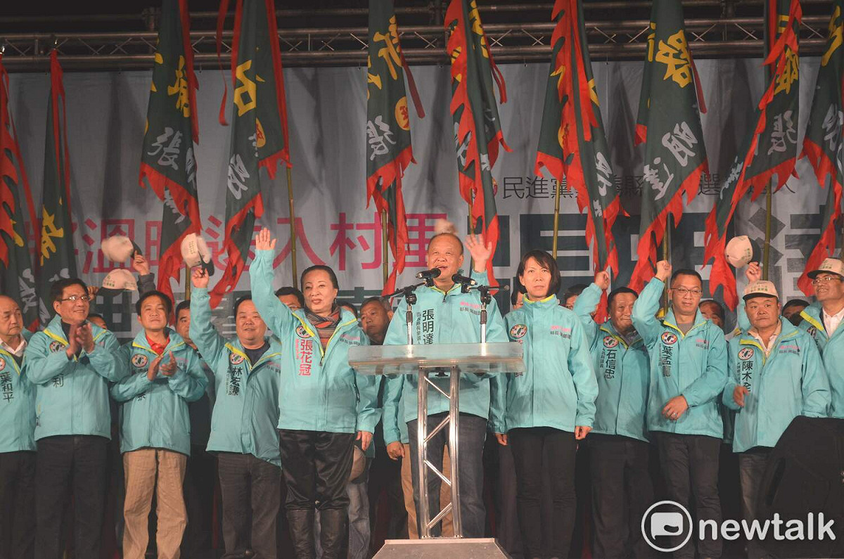 張明達在番路鄉一枝獨秀，成了綠營在第六選區的領頭羊。 圖：蔡坤龍/攝（資料照）