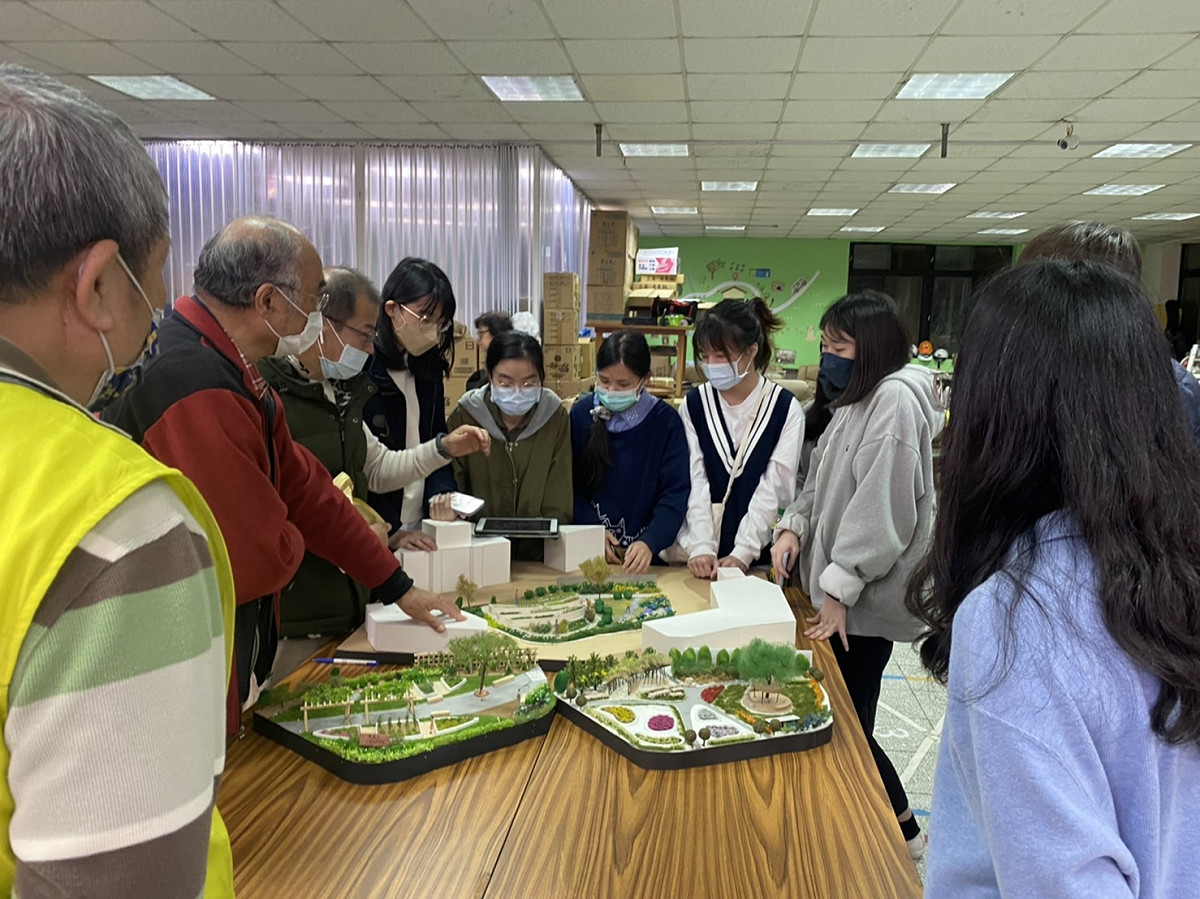 推動讓青年景觀師走入社區。 圖：新北市農業局景觀處提供