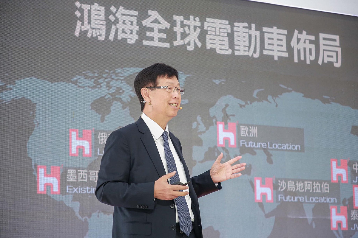 鴻海與泰國PTT合資成立的Horizon Plus獲得泰國BOI的批准。(圖為鴻海董事長劉揚偉) 圖：翻攝自鴻海科技集團Facebook
