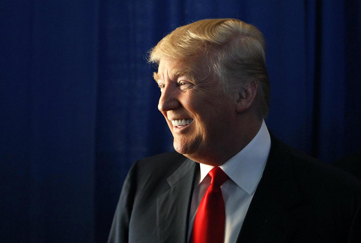美國共和黨總統參選參選人川普（Donald TRump）公布當選總統後可能提名的最高法院大法官人選，皆為保守派白人。
 圖：達志影像 / 路透社（資料照）