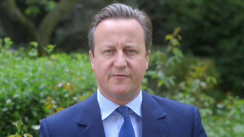 英國首相卡麥隆加強火力全力爭取續留歐盟選票之際，前政策幕僚卻指出，卡麥隆私下是支持脫歐。 圖：翻攝卡麥隆臉書