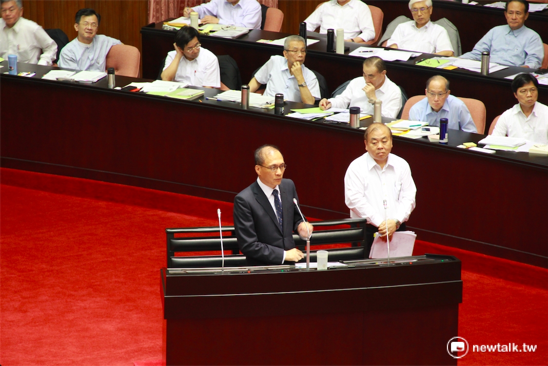 總統府發言人黃重諺7日透露，行政院長林全6日下午與總統蔡英文就這次核一廠1號機運轉、核廢等議題交換想法。 圖：新頭殼資料照片