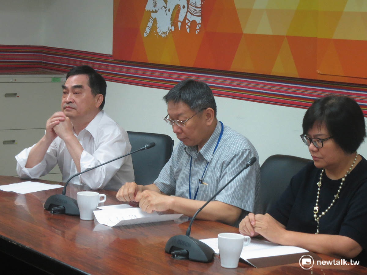 針對核電問題，台北市長柯文哲6日認為，這牽涉到台電內部管理以及電價等事宜。 圖：呂佳峻/攝
