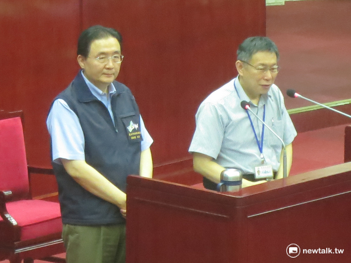 針對核能爭議，台北市長柯文哲直言，喊口號真的無法解決問題，必須提出具體方案。 圖：呂佳峻/攝