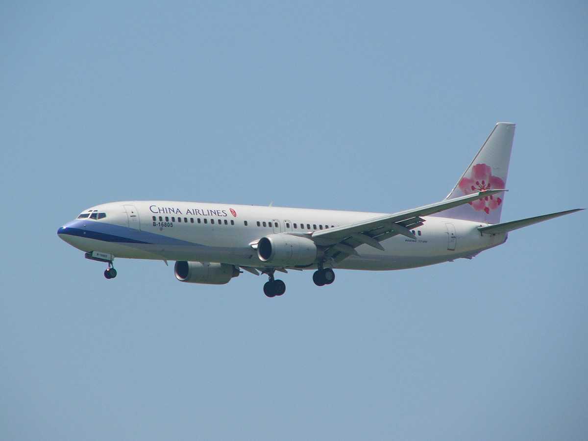 勞動部7日出面召開華航與桃園市空服員職業工會的勞資協商會議破裂。圖為華航飛機。 圖：翻攝維基百科