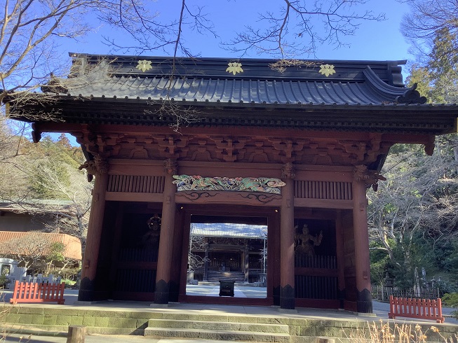 妙本寺是源賴朝奶媽比企尼養子比企能員家族屋敷，遭北條義時殲滅後改成比企家的菩提寺 圖：劉黎兒/攝