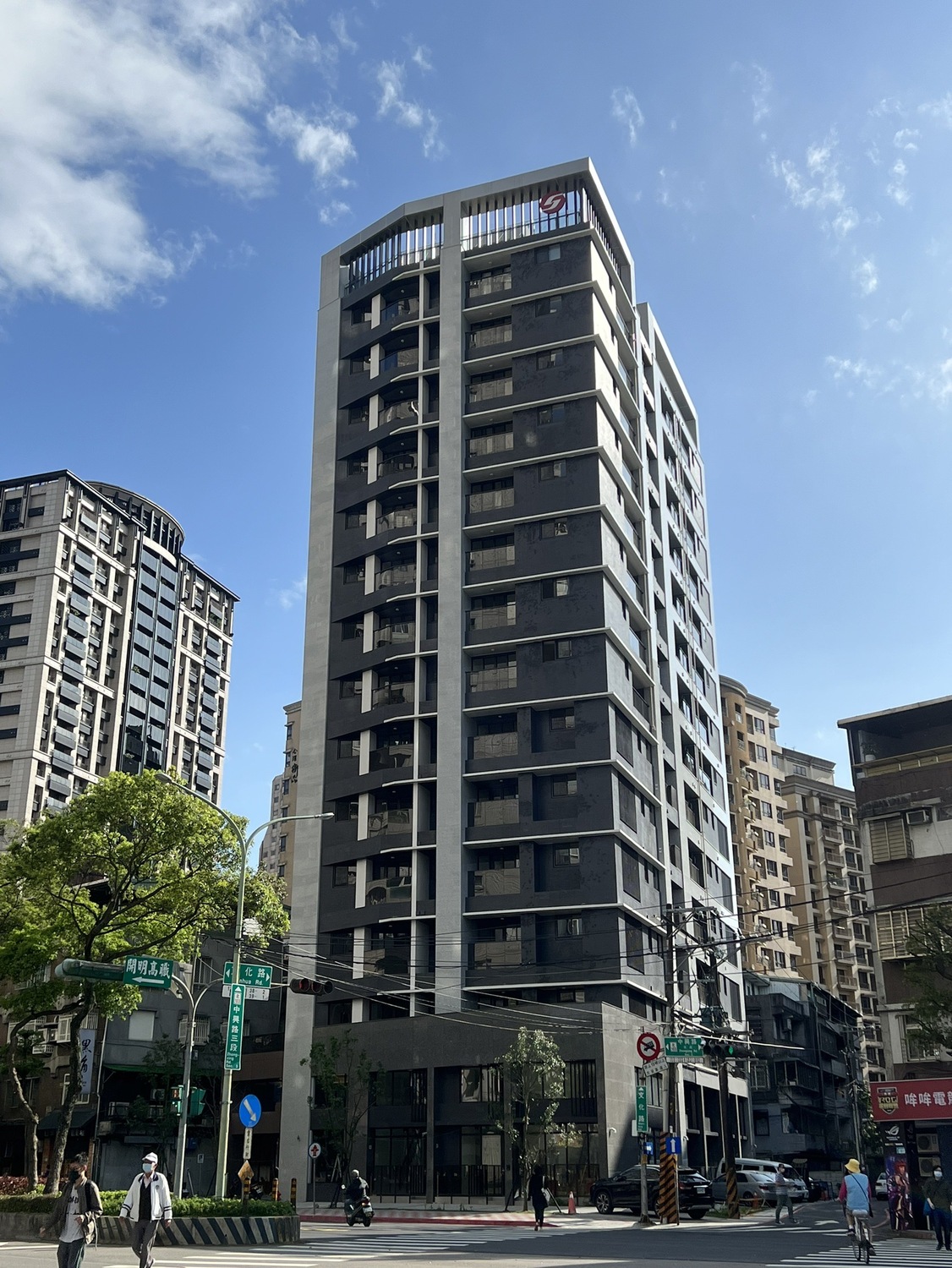 新店寶強段更新後。 圖：新北市都更處提供