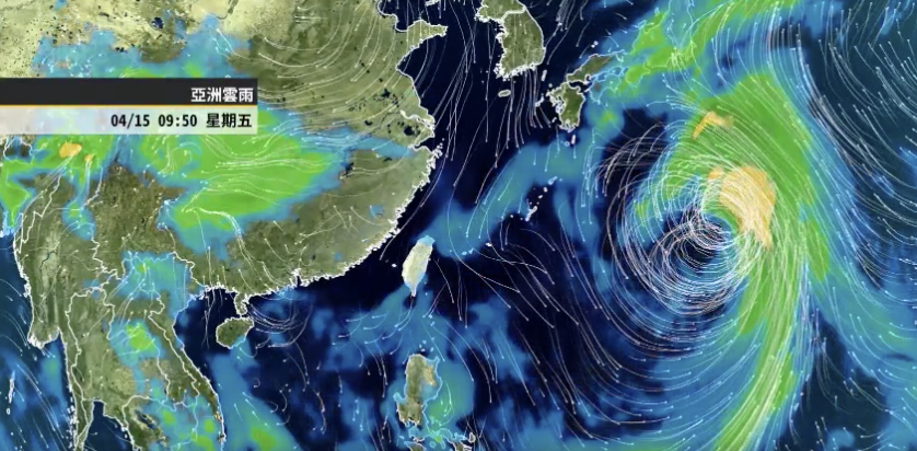 彭啟明提醒，因為這波東北風影響，迎風面也偶有局部短暫陣雨，類似的情境持續到周六。 圖：翻攝自彭啟明臉書