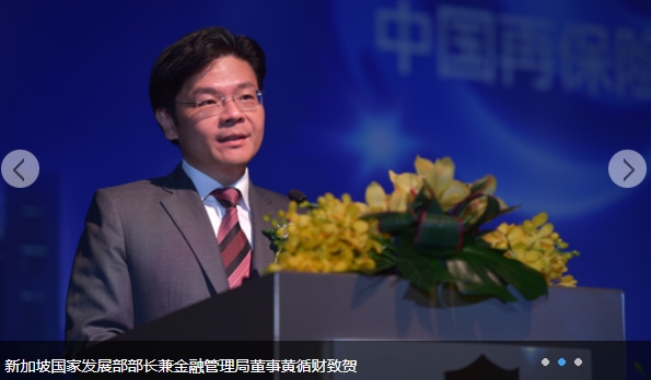 新加坡總理接班人黃循財。 圖 : 翻攝自Xinhuanet.com