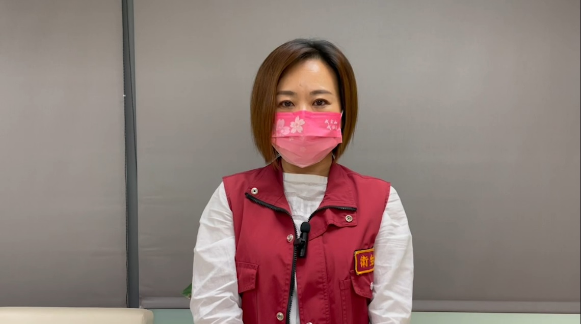 新北市政府衛生局發言人高詩琪還原個案經過。 圖：新北市政府提供