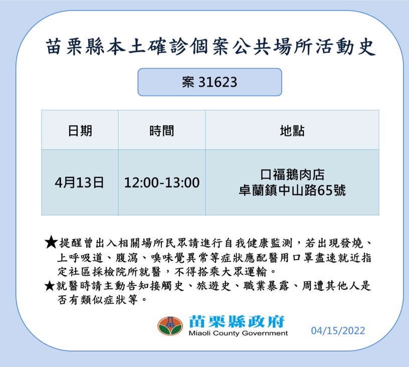 苗栗今＋16！ 科技廠8移工、一家3口全染疫