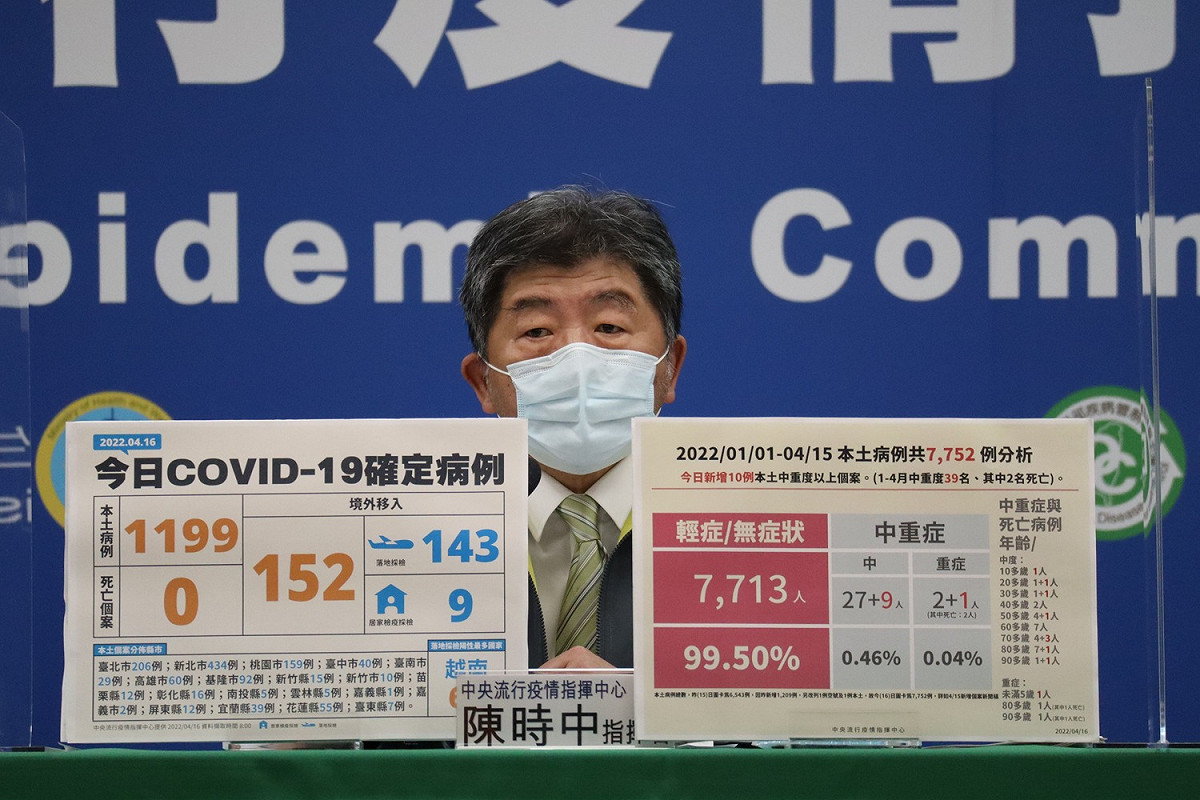 中央流行疫情指揮中心指揮官陳時中。 圖：中央流行疫情指揮中心／提供