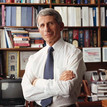 美國國家過敏與傳染病研究所所長佛奇（Anthony Fauci）。 圖：翻攝自@FauciFan推特