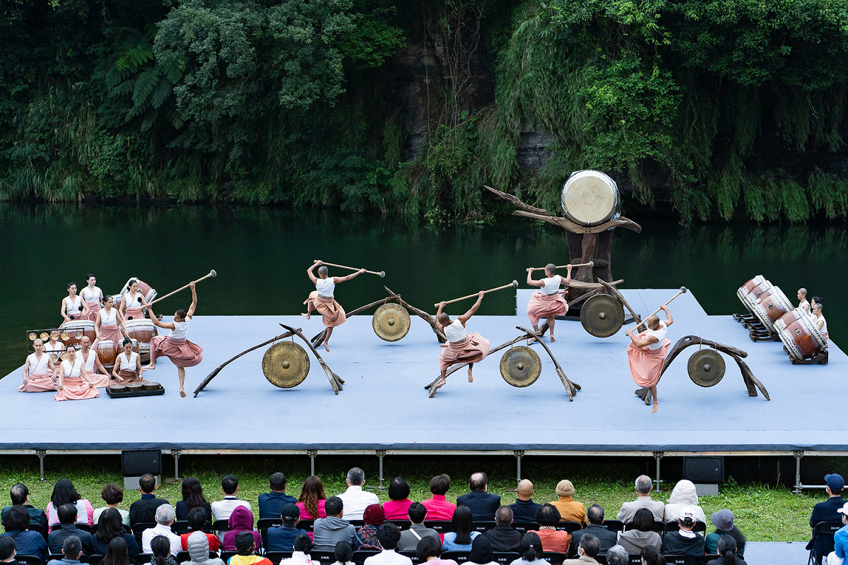 新北市坪林區公所4月15日起盛大辦理「2022年度大戲優人神鼓《鼓動坪林》藝文饗宴」。 圖：坪林區公所提供