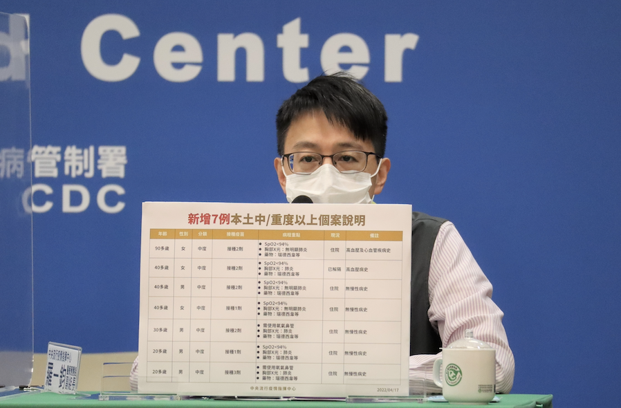 中央流行疫情指揮中心醫療應變組副組長羅一鈞。 圖：中央流行疫情指揮中心/提供